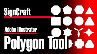 How to use Illustrator's polygon tool