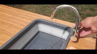 Snowpeak IGT  MOD overlanding sink with faucet