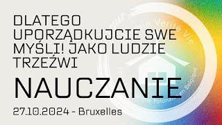 DLATEGO UPORZĄDKUJCIE SWE MYŚLI JAKO LUDZIE TRZEZWI - USŁUGUJE PASTOR ŁUKASZ KISTO  27-10-2024