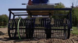 Seedbed Roller, Row Markers & Snap-In Dibbles Demonstration