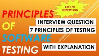 Principles of Software testing | English