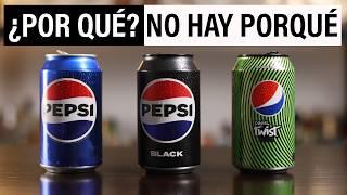 Tasting of the Pepsi line of soft drinks