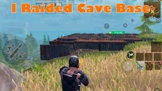 I Raided There Cave Base With 2 Oil Boom | Solo Gameplay | Part-1 | Last Island Of Survival