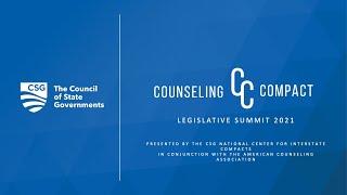 Counseling Compact Legislative Summit 2021