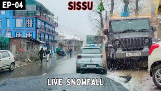 Sissu में मिल गयी Live Snowfall ️ ॥ Manali Road Trip Ep-04 🫠