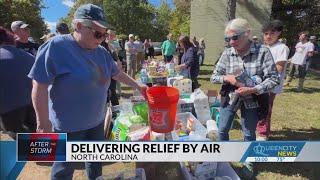 QCN flew with pilot to Black Mountain communities