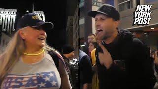 Antifa protester fired for his verbal assault on alleged 9/11 widow