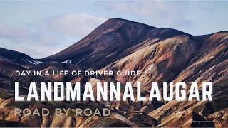 Landmannalaugar  Iceland - day in a life of driver guide