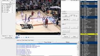 CREZ Basketball - Tagging Video Using Play Calls