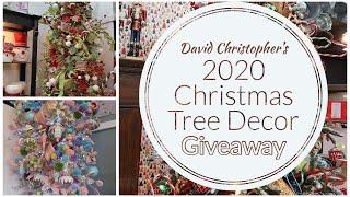 2020 Christmas Tree Decor Giveaway: Subscribe, Comment With Your Favorite Theme (Giveaway Has Ended)