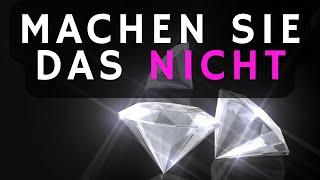 Diamanten-Investment - Vermeiden Sie diesen Fehler!