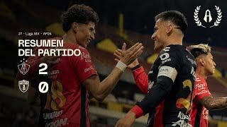 Resumen | Atlas FC 2 - 0 Pachuca | Jornada 7 | Apertura 2024