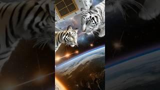 Elon Musk Sending 1st Tiger to Mars #elonmusk #shorts #stablediffusion #tiger #mars #viral #cat