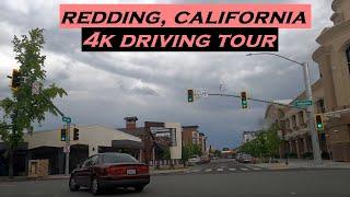 Redding, California | 4k Driving Tour | Dashcam