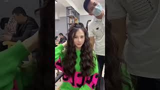 免打理烫发 #法式烫 #羊毛卷│perm hair, fhaicut，hair perm