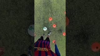 CRAZY BRAZILIAN footworkto improve dribbling #football #soccer #footballskills #footwork #skills