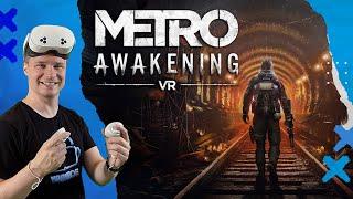 Eines der besten VR-Spiele dieses Jahr!! Metro Awakening [Meta Quest 3S Gameplay]