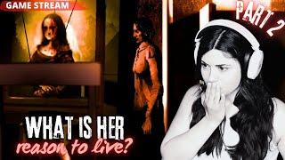 A suicidal woman is forced to give meaning to her life in this narrative horror game THE CAT LADY P2