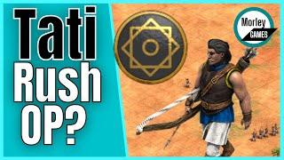 The Tati Rush Build Order! AOE2 Saracens Archer Rush (by Tatoh)