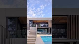 Inside This Stunning Modern Home with Pool & Natural Wood Accents!️