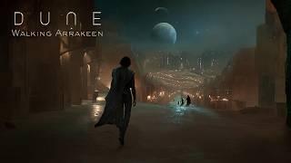 Walking Arrakeen - An Epic Journey of Dune Ambient Music in a Mystical Night