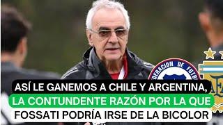 Así le ganemos a Chile y Argentina, la  razón por la que Fossati podría irse de la Bicolor