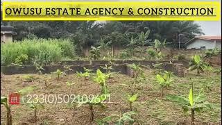 A roadside plot of land for sale at Nyankyerenease in Kumasi Kumasi.