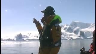 Rolling Iceberg in Antarctica