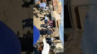 فاجعة كبيرة بحي الرحبة القديمة بتارودانت سقوط فندق القديم على العاملين في المسجد الجديد