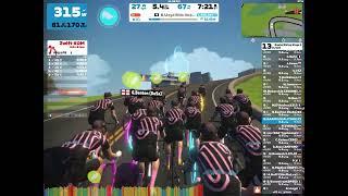 [230224] Zwift - Group Ride: Rapha Rising Stage 1 on Climber's Gambit in Watopia