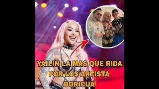 Yailin es la más amada por los artistas de Puerto rico