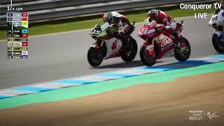 Somkiat Chantra Vs Sergio Garcia  Race Moto2 Jerez Spanish Grand Prix #SpanishGP 2024