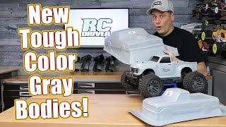 No Painting Required! Pro-Line Racing Tough-Color Gray RC Car Body | RC Driver