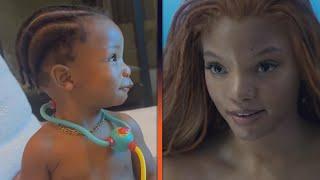 Halle Bailey’s Son Halo Has Sweetest Reaction to The Little Mermaid