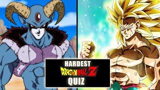 HARDEST DRAGONBALL QUIZ EVER !!