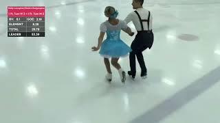 2023 Skate Canada Challenge. Senior FD. Molly Lanaghan/ Dmitre Razgulajevs