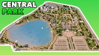 Building a huge Central Park & Zoo in Cities: Skylines | No Mods Vanilla City Build Ep. 7