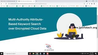 Multi-Authority Attribute-Based Keyword Search over Encrypted Cloud Data | Java Final Year Project