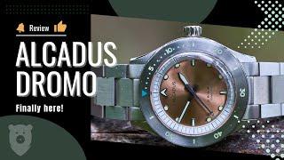 The Alcadus Dromo is here for your wrist. And it's most welcome to it!