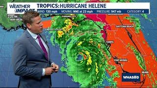 Helene upgraded to Category 4 hurricane | Latest updates