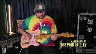 Nash Guitars T68 Pink Paisley - Tone Tailors