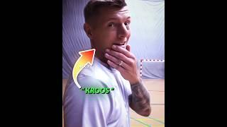When Toni KROOS Accept The Challenge 🪄
