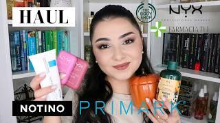 HAUL | Farmacia Tei, Notino, NYX, Primark, The Body Shop