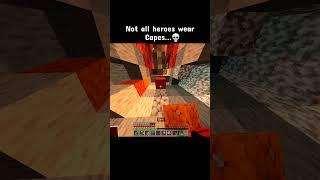 Not all villain wear capes  #minecraft #shorts