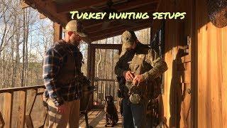 Turkey hunting setups