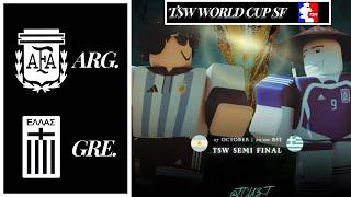 HIGHLIGHTS: Argentina vs Greece | TSW World Cup Semi-Finals | TSW League | Touch Football Roblox