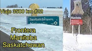 Frontera Manitoba Saskatchewan