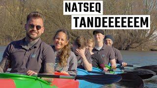 Extremtest teilbares Kajak Natseq! 6 Personen im Kayak Innovations Natseq Tandem