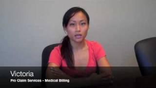 Victoria, Pro Claim Services | Medical Software Review