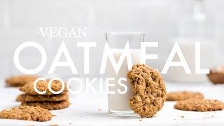 How To Make Vegan Oatmeal Cookies